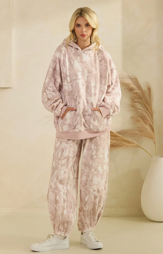 Camo Light Pink Joggers