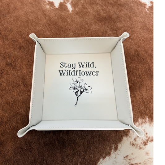 Leather Tray