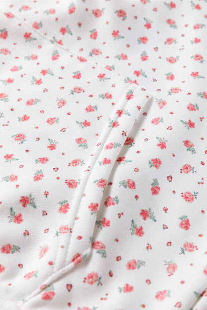 Floral Rose Lounge Hoodie