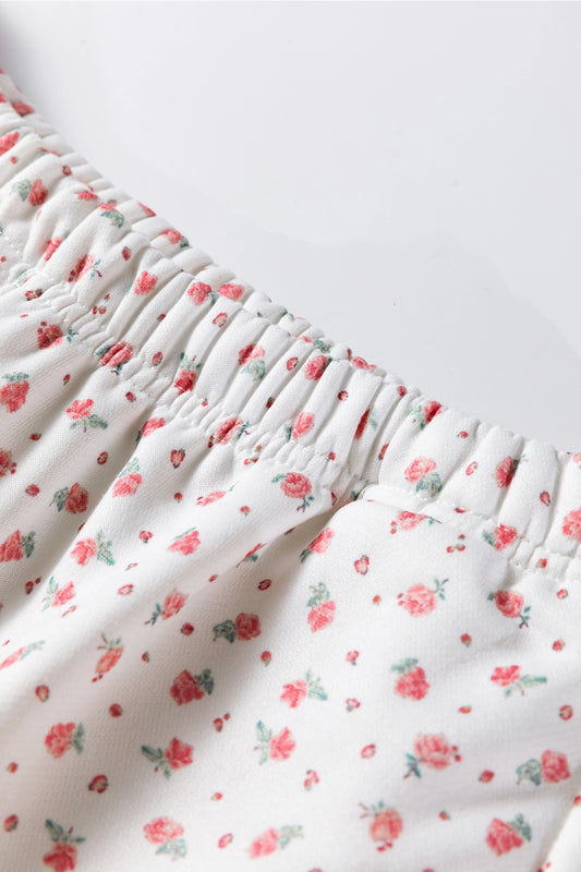 Floral Rose Lounge Jogger