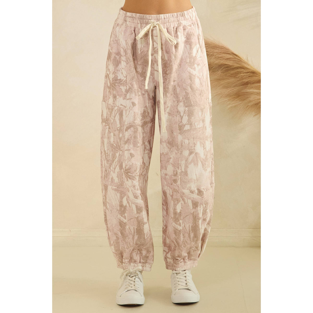 Camo Light Pink Joggers