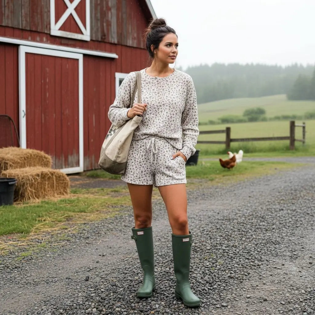 Floral Lounge Set JUNIPER BLVD