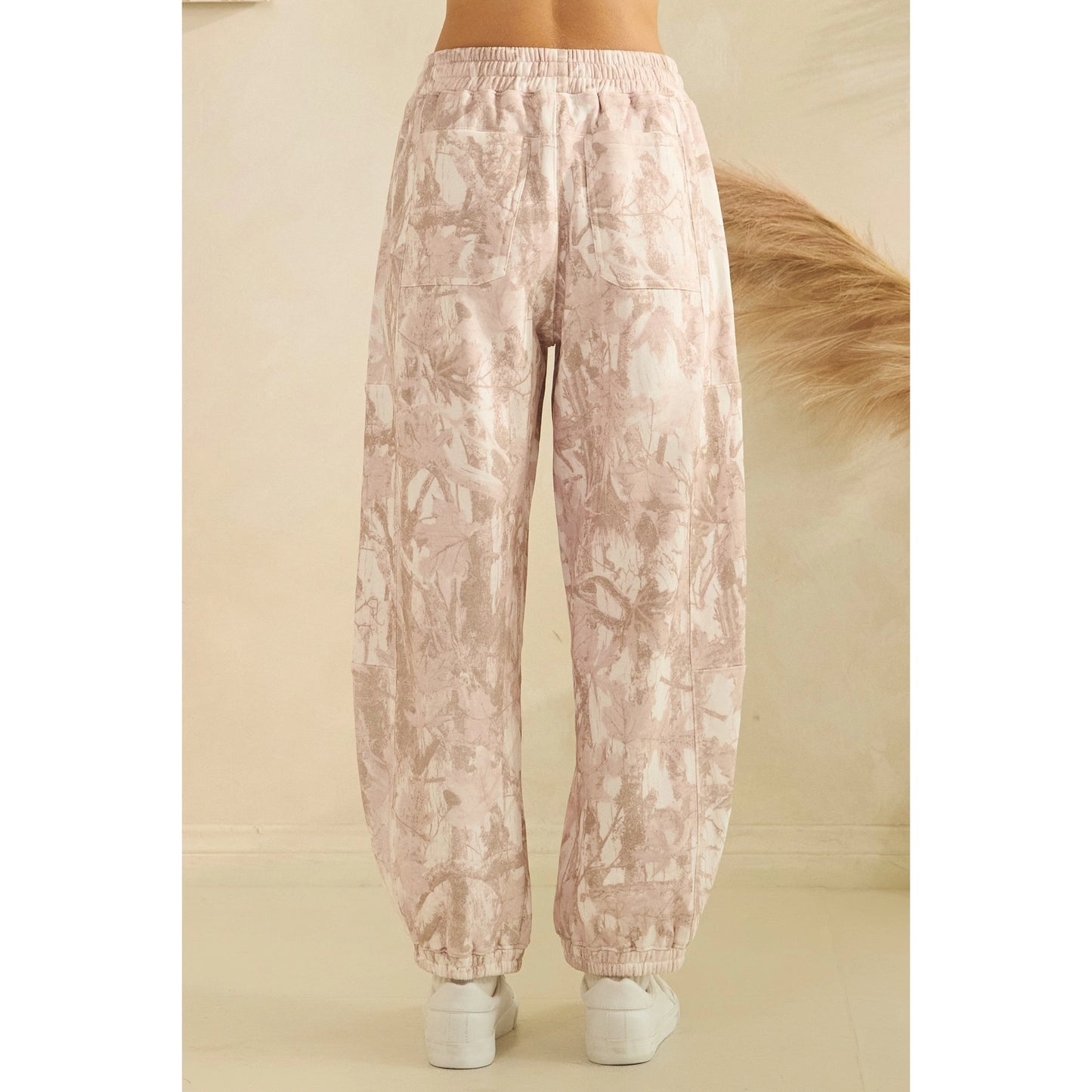 Camo Light Pink Joggers