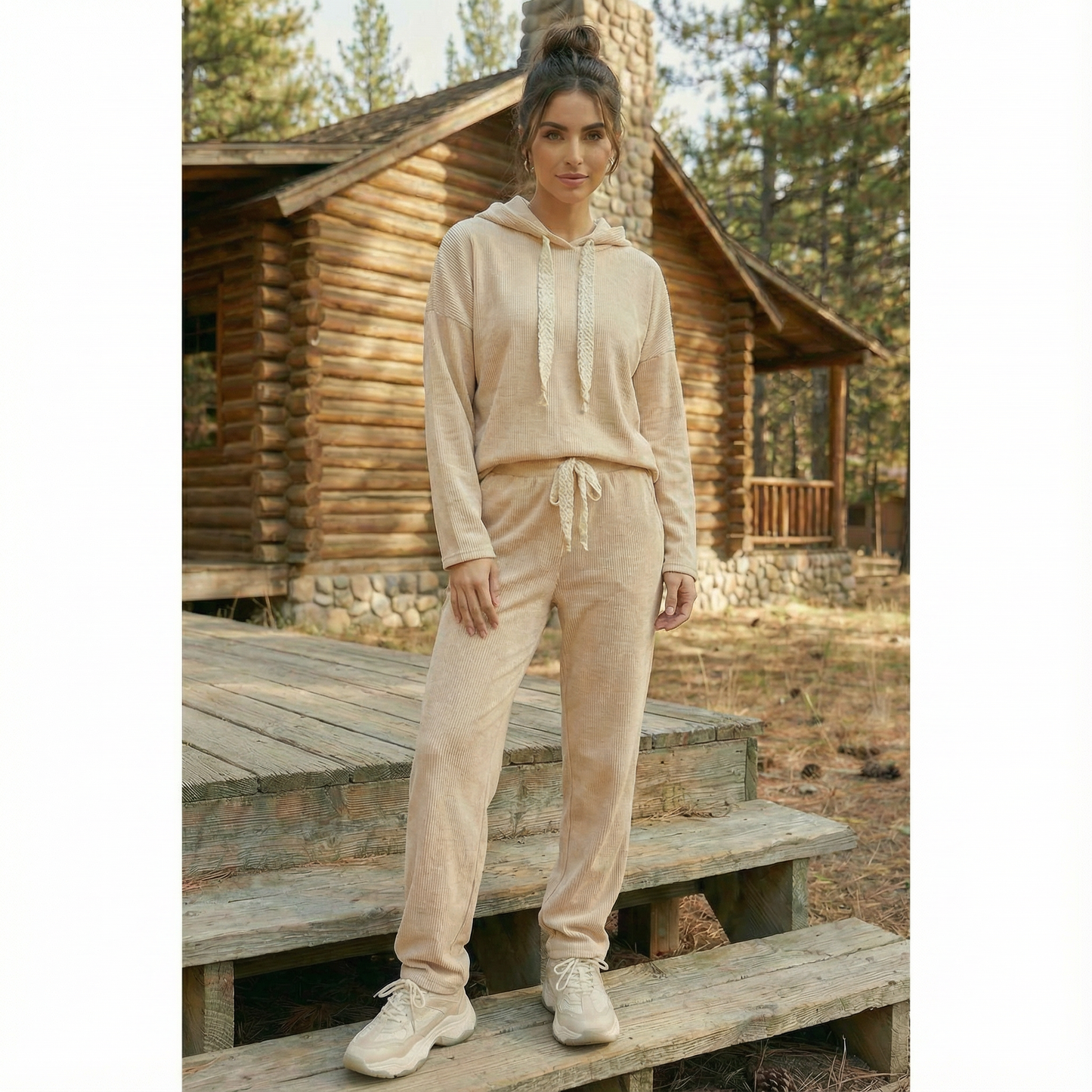 Corduroy Lounge Set