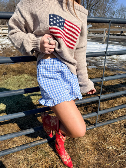 Honey Lane Ruffle Shorts